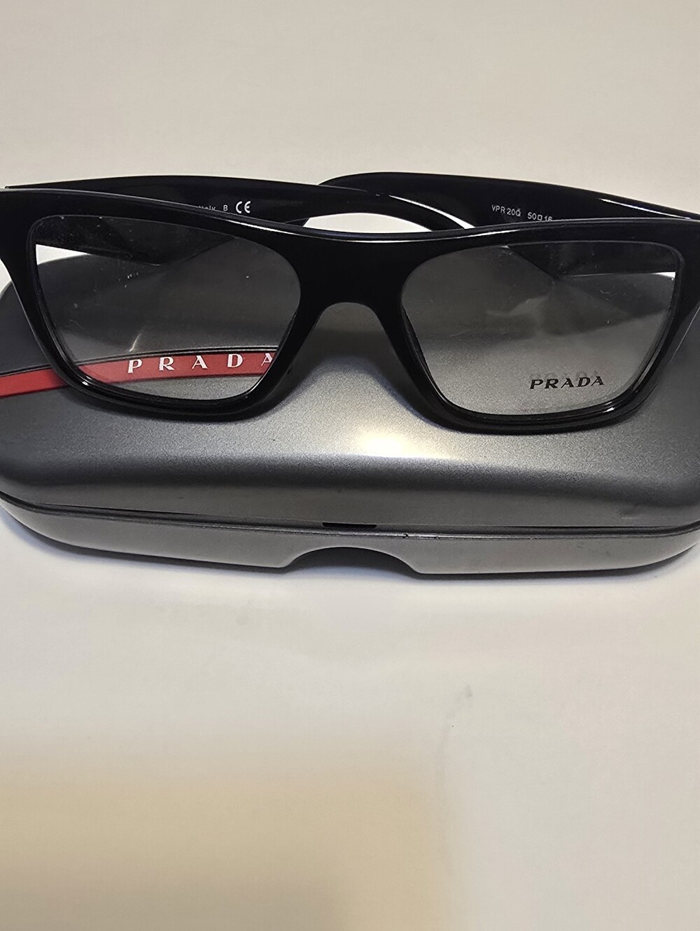 NEW! Prada Black Eyeglasses
